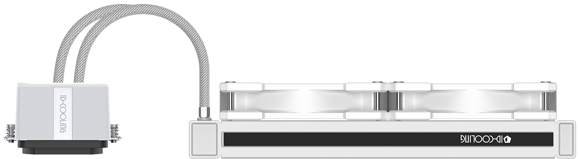 Система водяного охолодження ID-Cooling (DASHFLOW 240 BASIC WHITE) фото3