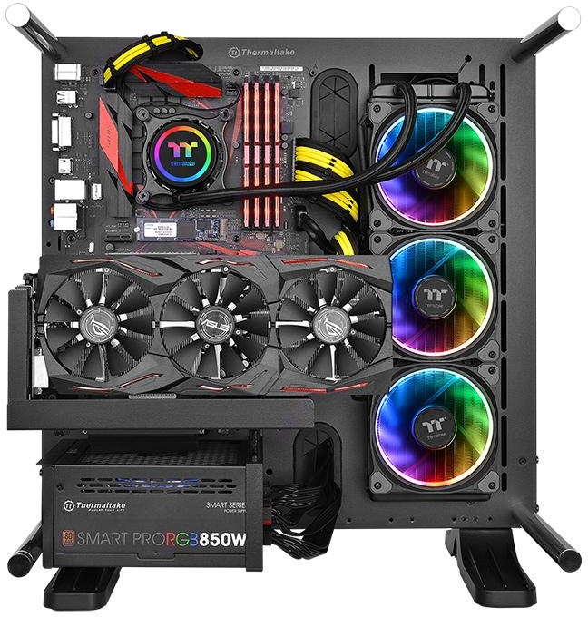 Система водного охлаждения Thermaltake Floe Riing RGB 360 TT Premium Edition (CL-W158-PL12SW-A) фото4