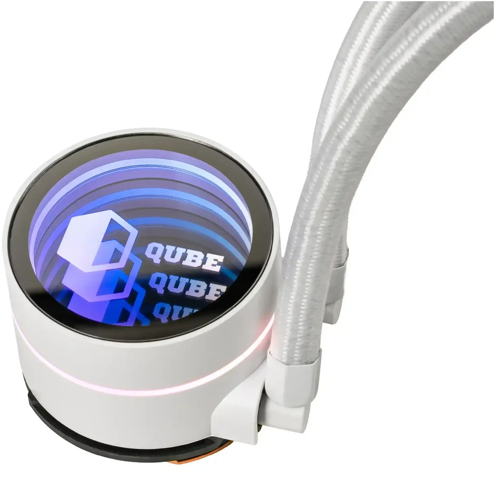 Система водяного охолодження Qube OEM (ZT-360 white) фото4