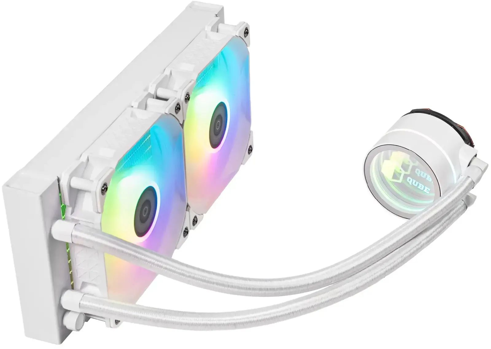 Система водяного охолодження Qube OEM (ZT-240 white) фото