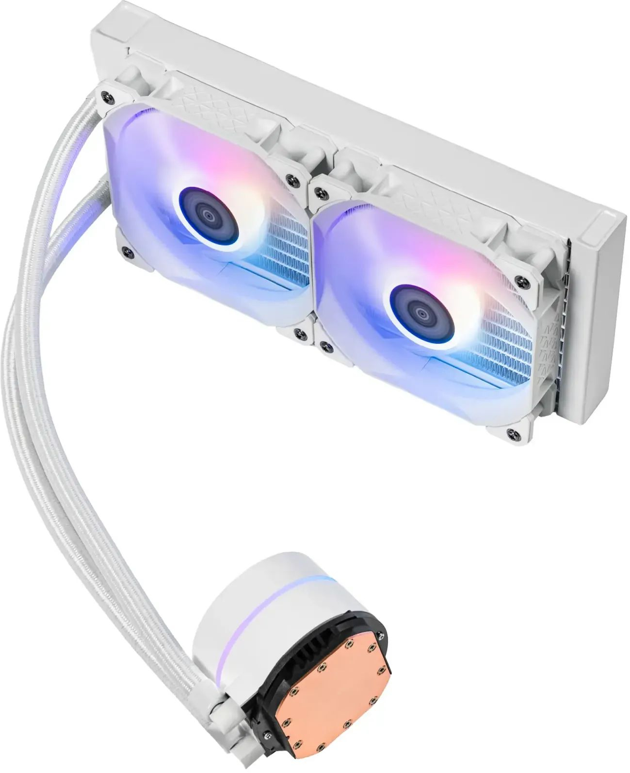 Система водяного охолодження Qube OEM (ZT-240 white) фото