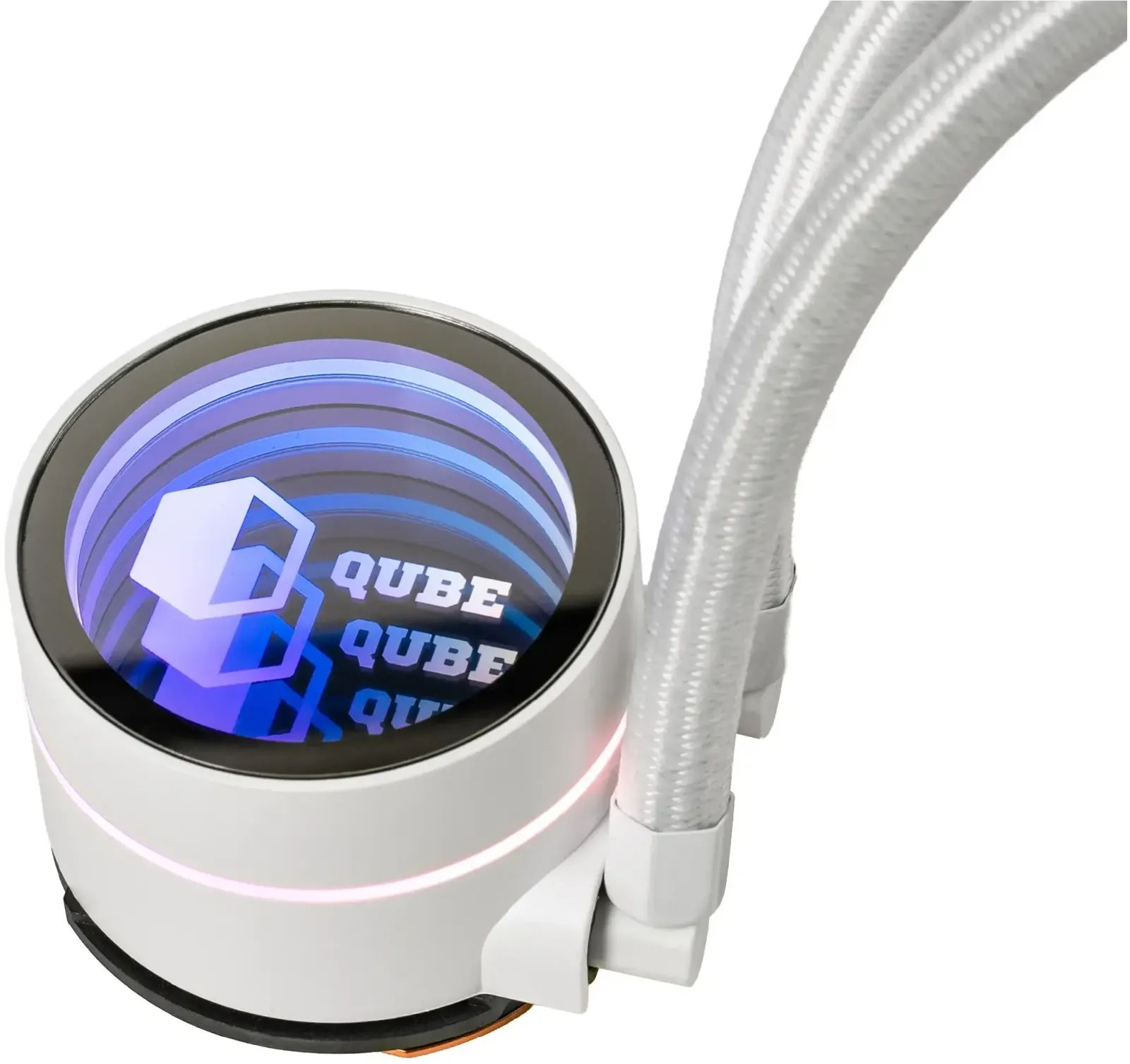 Система водяного охолодження Qube OEM (ZT-240 white) фото