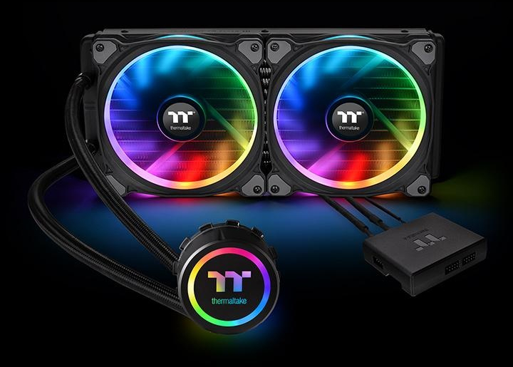 Система водного охлаждения Thermaltake Floe Riing RGB 280 TT Premium Edition (CL-W167-PL14SW-A) фото5