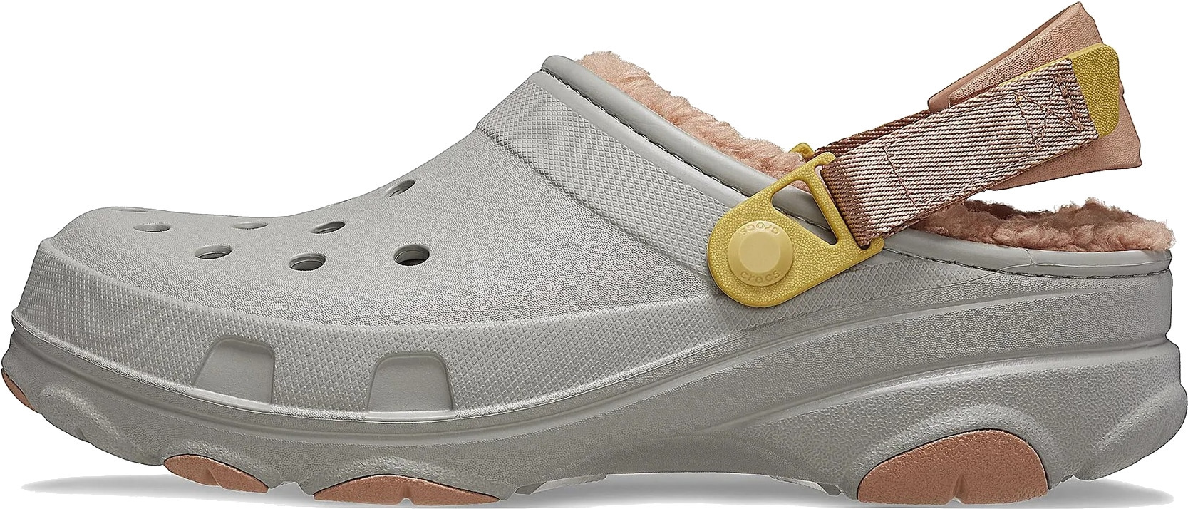 Кроксы утепленые Crocs All Terrain Lined Clog 207936-0Z3 41-42 (M8W10 US) серые фото2