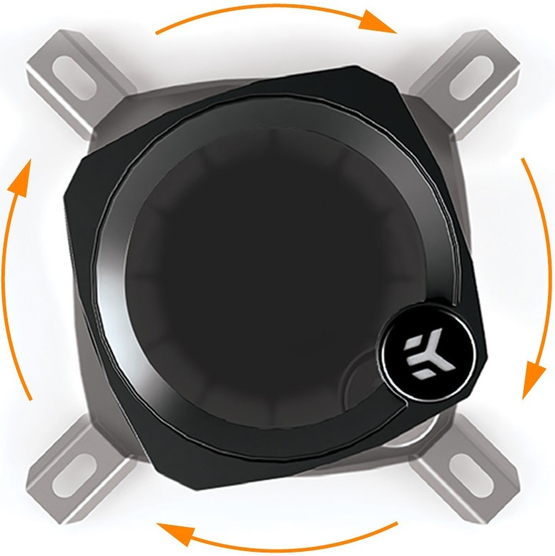 Система водяного охолодження EKWB EK-Nucleus AIO CR240 Lux D-RGB Black (3831109851678) фото