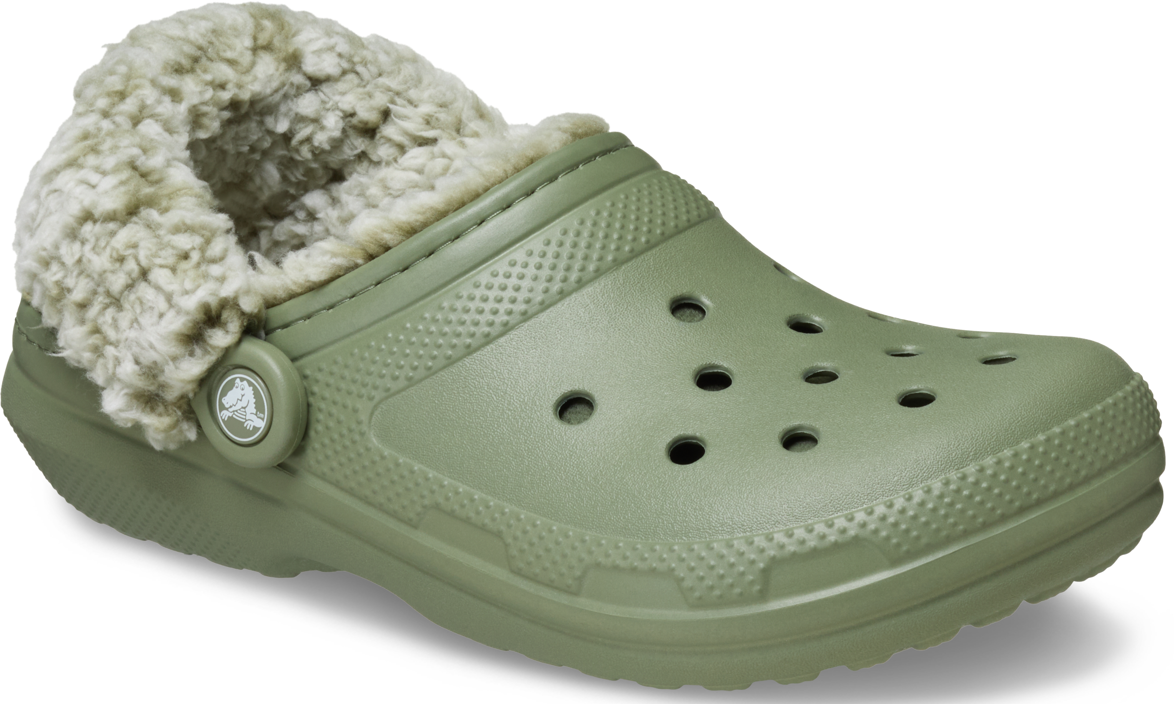 Кроксы утепленые Crocs Classic Lined Clog 211396-3BX 45-46 (M11 US) зеленые фото2