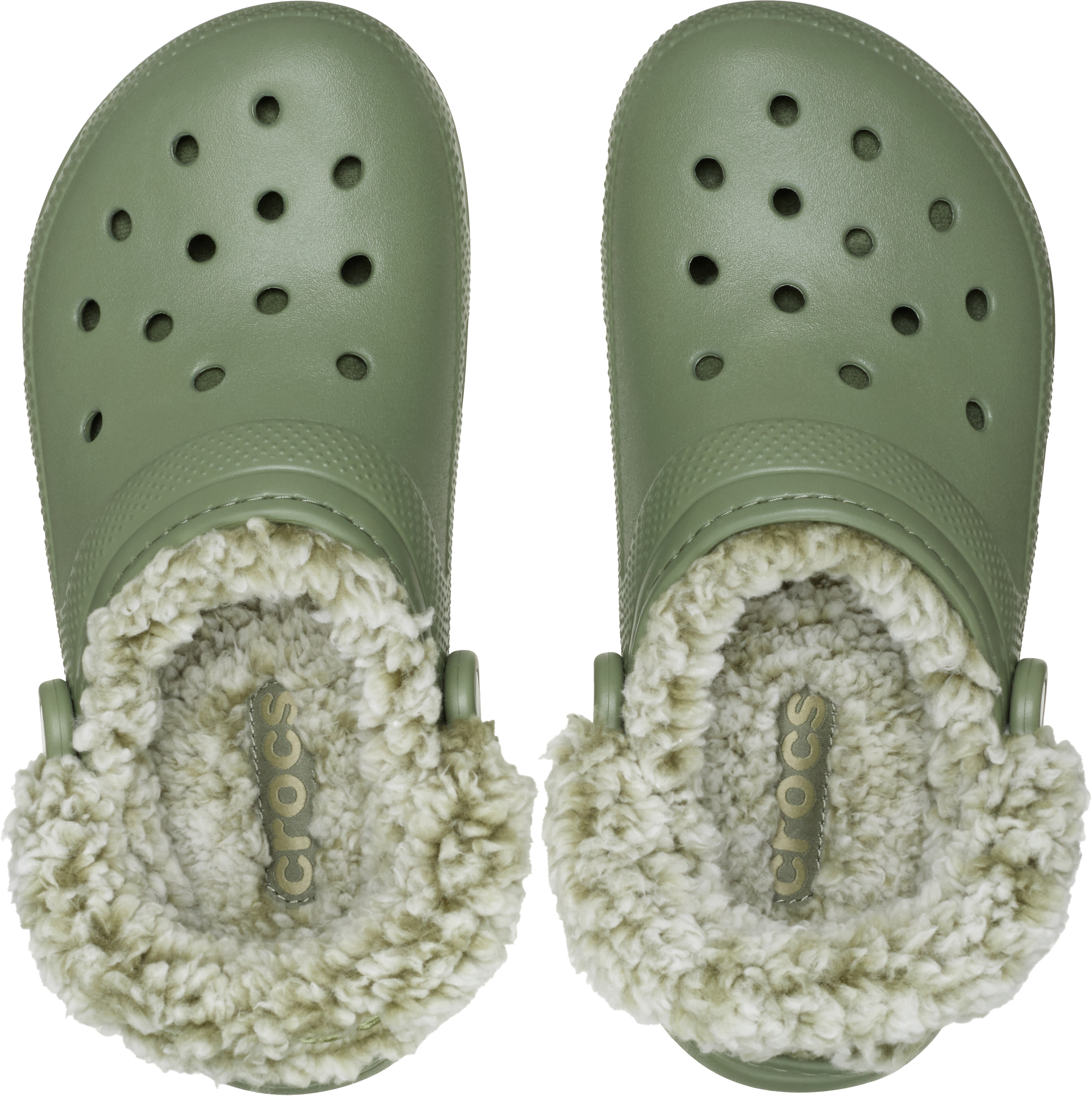 Кроксы утепленые Crocs Classic Lined Clog 211396-3BX 41-42 (M8W10 US) зеленые фото4
