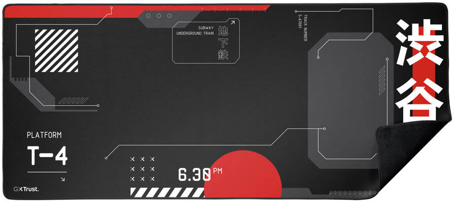 Игровая поверхность Trust GXT 759 XXL Japan Black (25716_TRUST) фото2