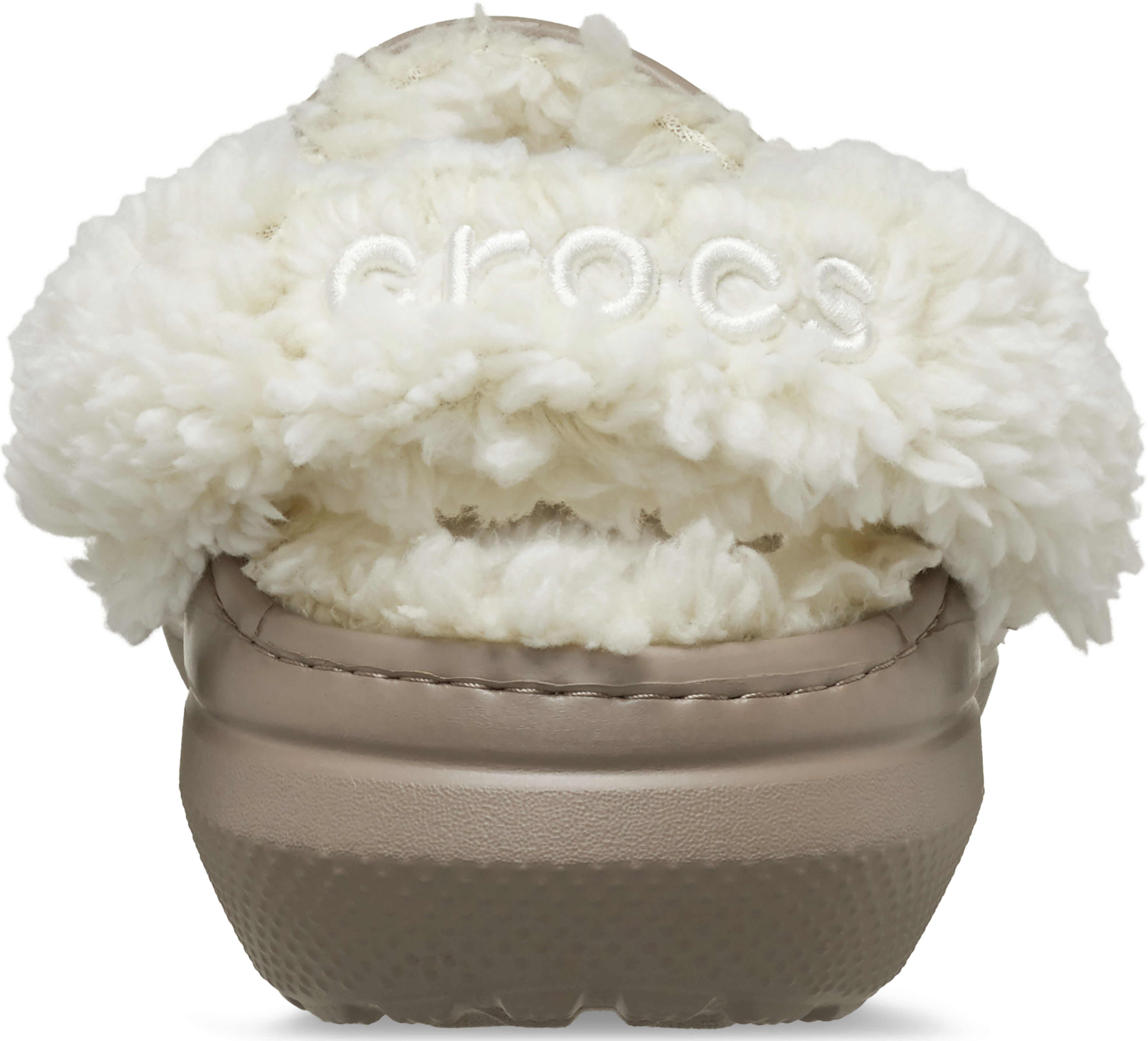 Крокси утеплені Унисекс Crocs Classic Lined Clog 211396-195 36-37 (M4W6 US) cіро-бежеві фото5