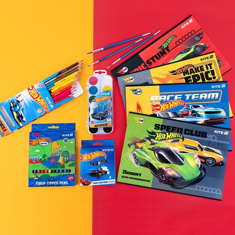 Набор для рисования Kite Hot Wheels (HW26-P01) фото