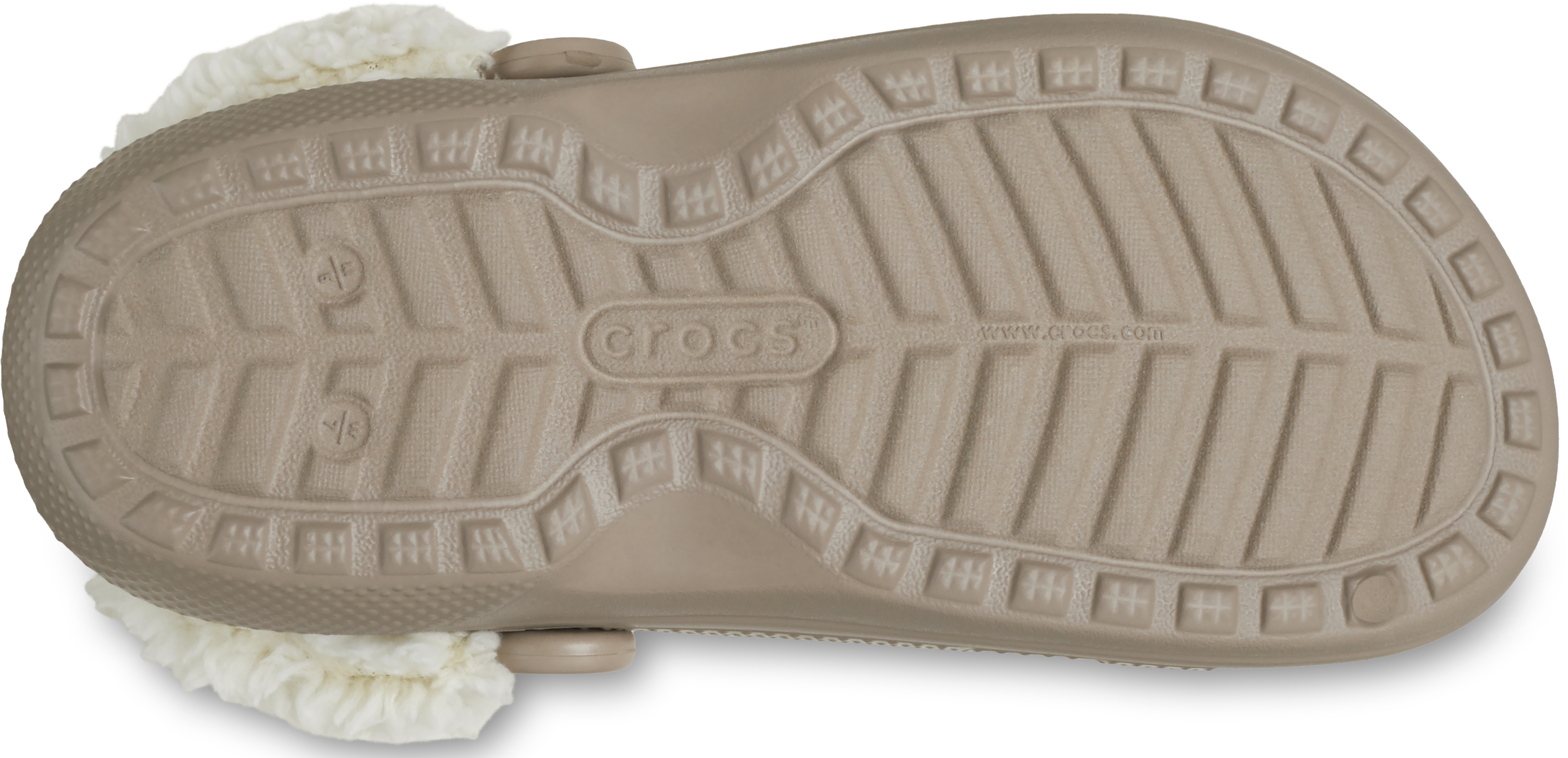 Крокси утеплені Унисекс Crocs Classic Lined Clog 211396-195 38-39 (M6W8 US) cіро-бежеві фото6