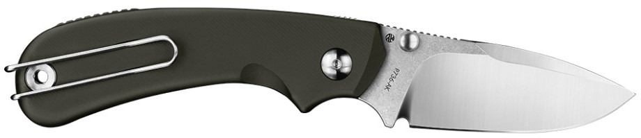 Ніж складаний кишеньковий Ruike P736-AK, (7,5 см) 14C28N / алюміній, сірий (P736-AK) фото4