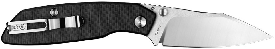 Ніж складаний туристичний Ruike P746-CB, (8 см) 14C28N / G10 чорний (P746-CB) фото4