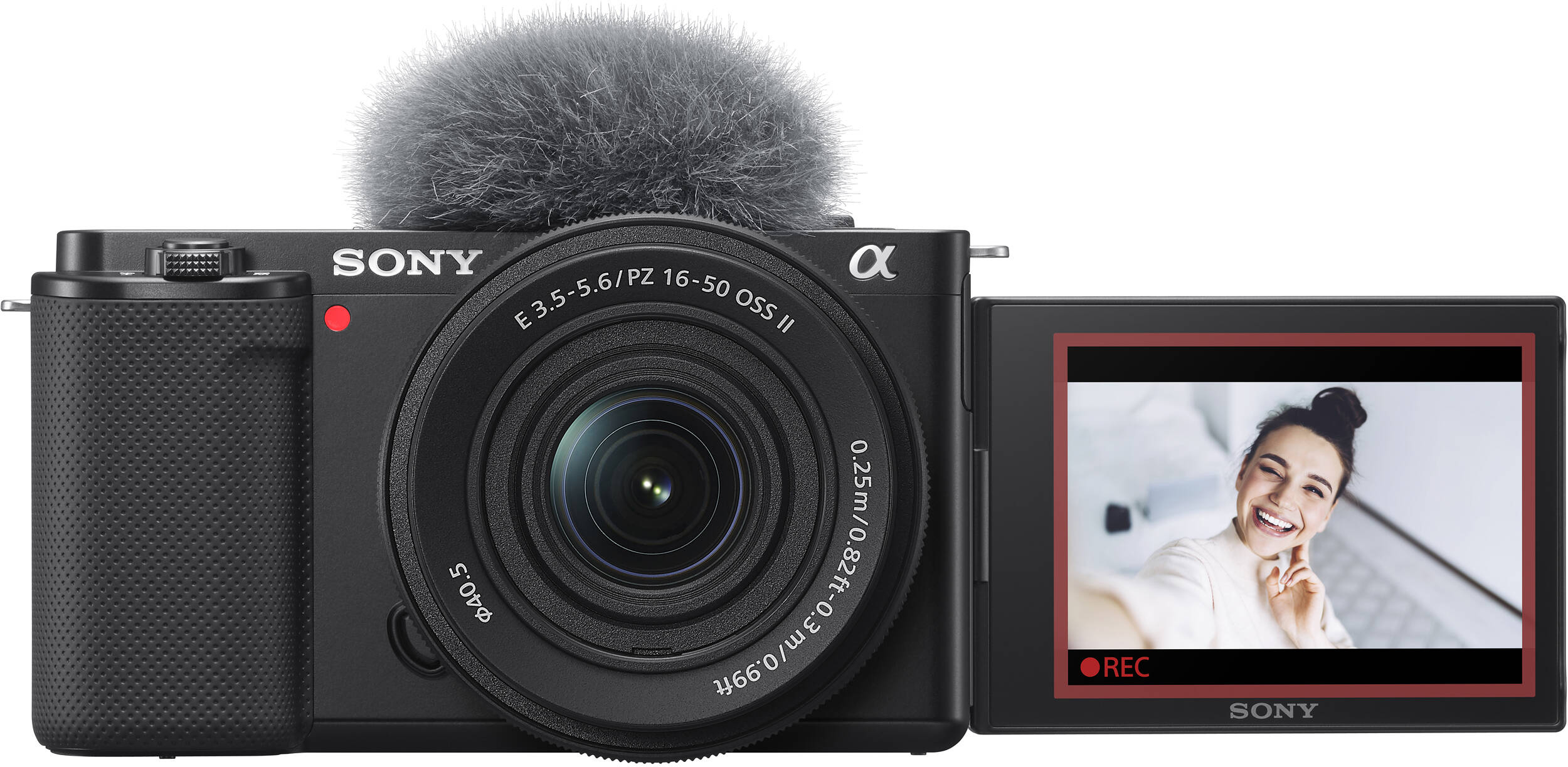 Фотоапарат SONY ZV-E10 + 16-50 II Black (ZVE10KB.CEC) фото3