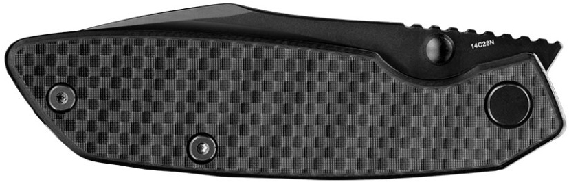 Ніж складаний туристичний Ruike P746-CB2, (8 см) 14C28N / G10 чорний (P746-CB2) фото7