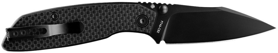 Ніж складаний туристичний Ruike P746-CB2, (8 см) 14C28N / G10 чорний (P746-CB2) фото4