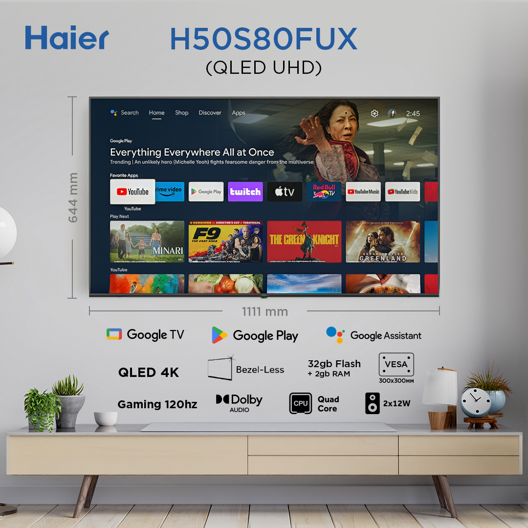 Телевизор Haier H50S80FUX фото4