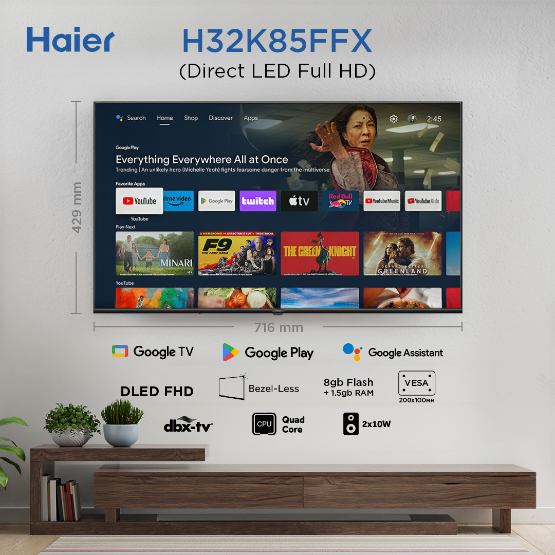 Телевизор Haier H32K85FFX фото5