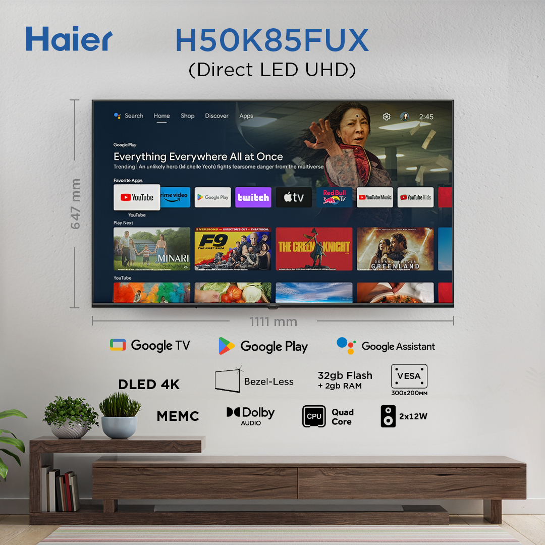 Телевизор Haier H50K85FUX фото2
