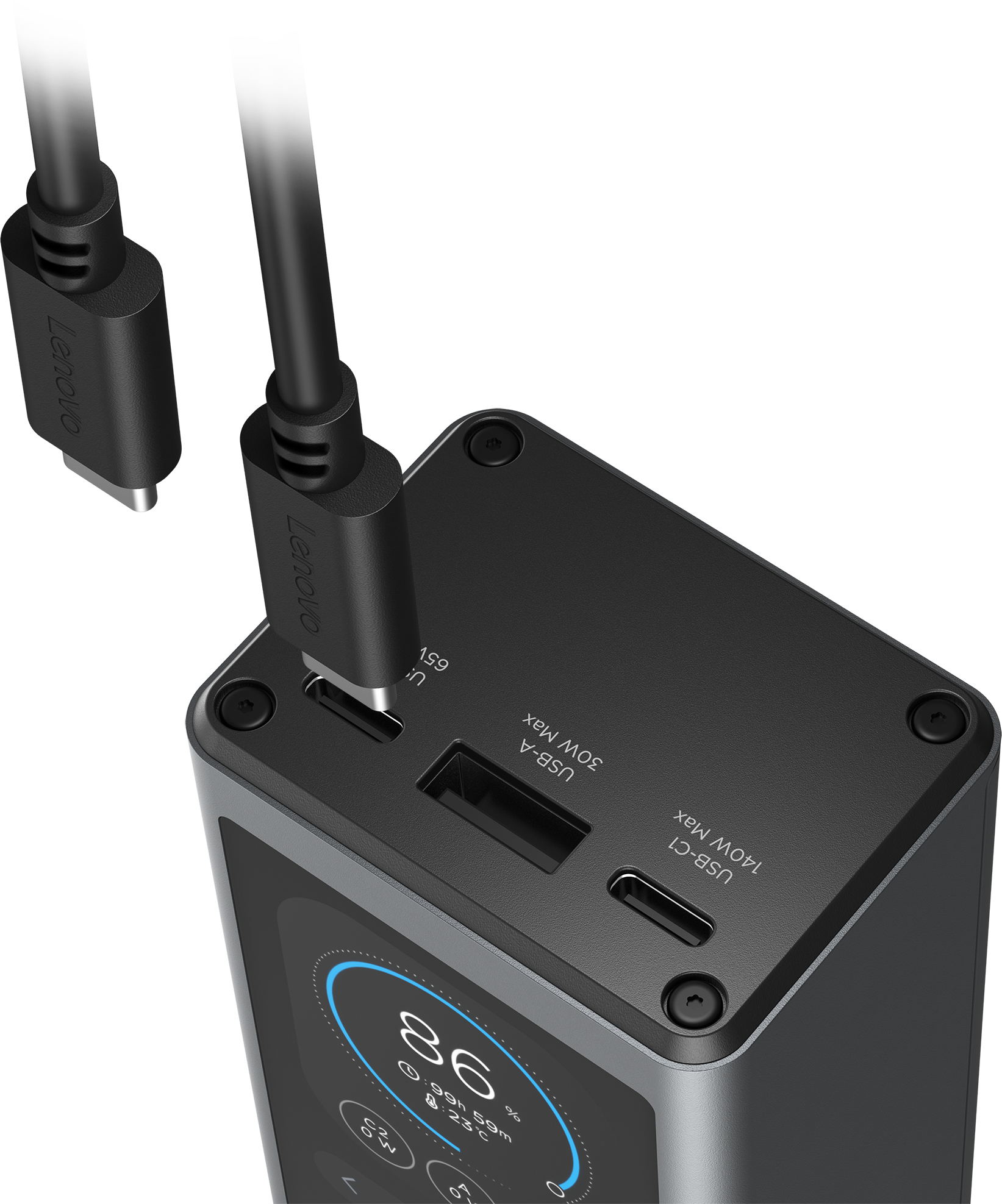 Мобільна батарея Lenovo 140W Smart Laptop Power Bank (20000 мАг) (G0A3140WWW) фото5