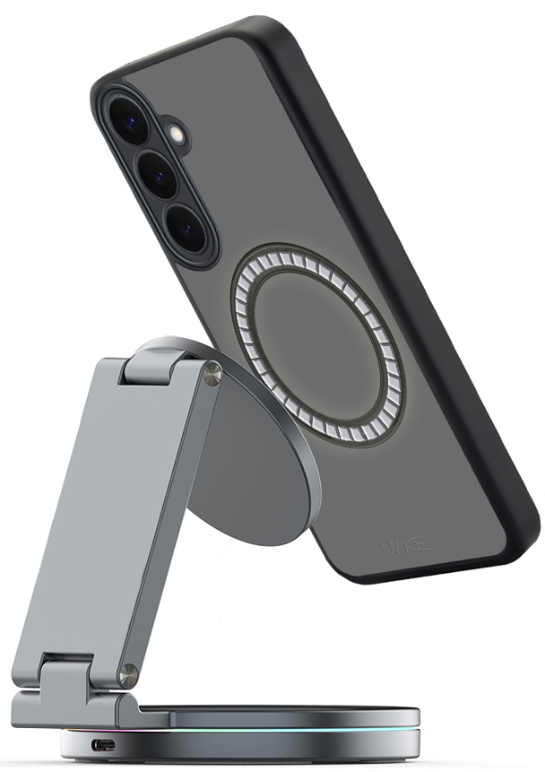 Чехол MakeFuture для Samsung S26 FE Shadow Stand Black (MCSDT-SS26FEBK) фото4