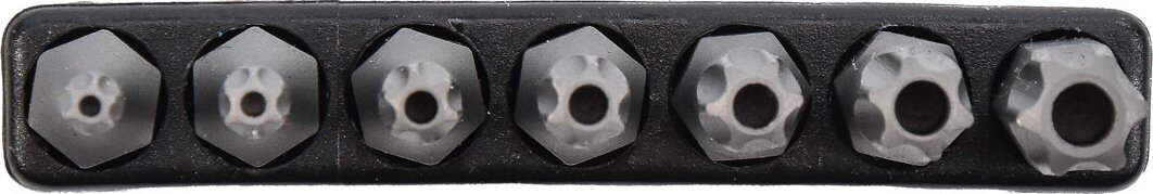 Набор бит Toptul TORX с отверстием 1/4" (GAAV0703) фото2