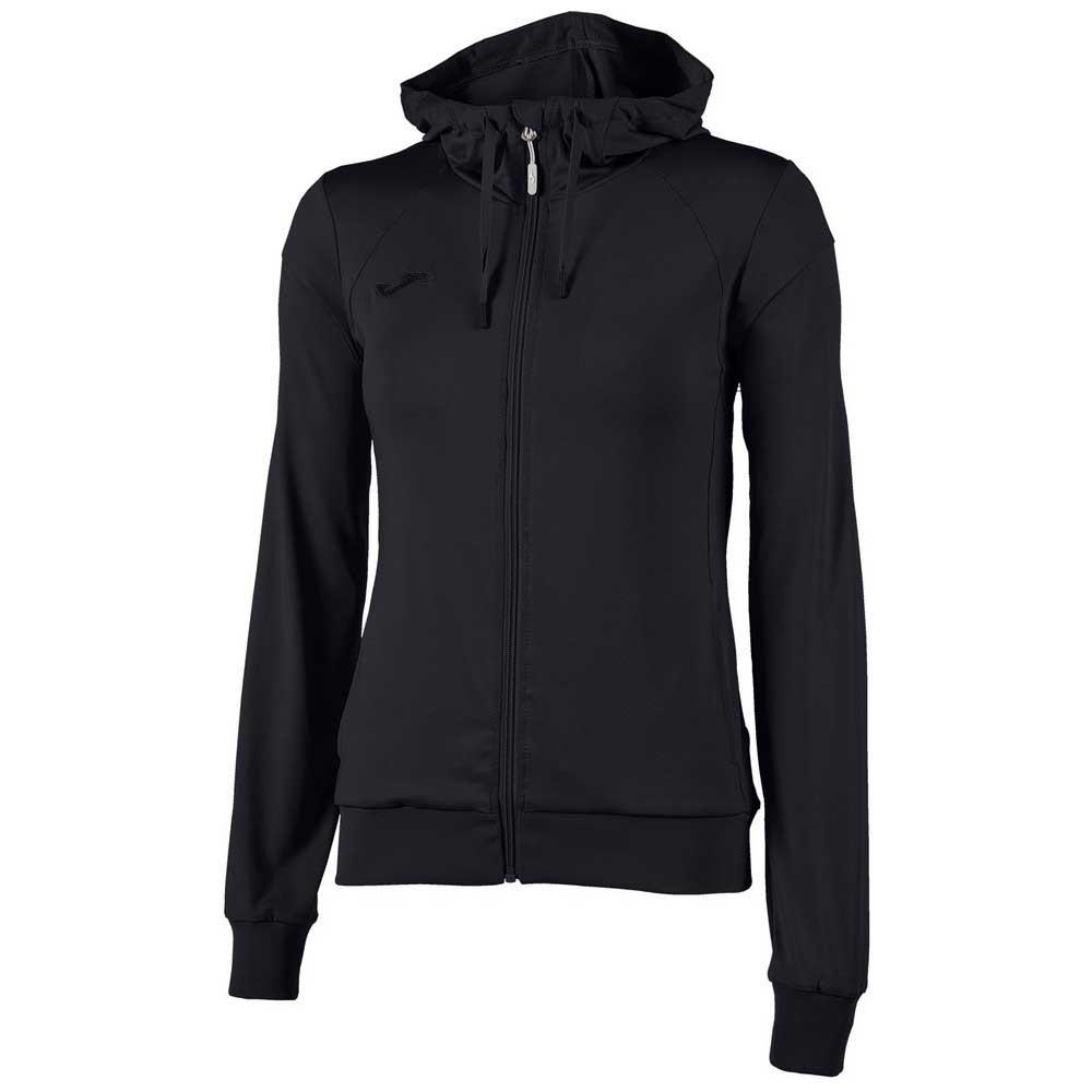 Кофта спортивна жіноча JOMA Hoodie 900686.100 M чорна фото2