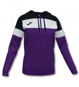 Кофта спортивна жіноча JOMA Crew IV Hoodie 901041.551 XS фіолетова фото5