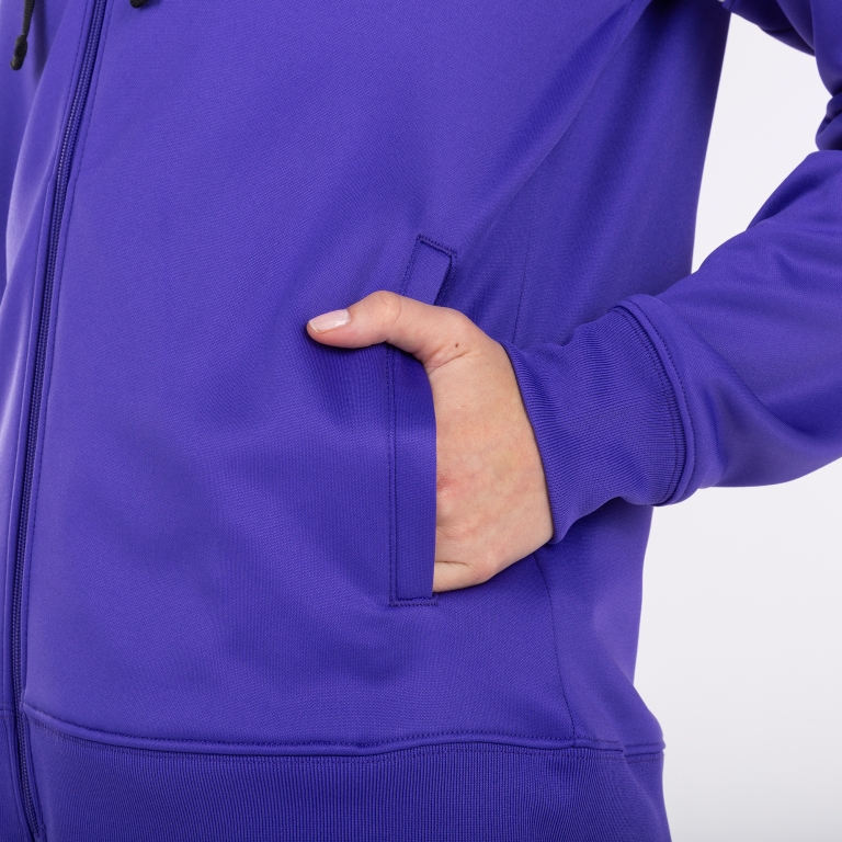 Кофта спортивна жіноча JOMA Crew IV Hoodie 901041.551 M фіолетова фото3