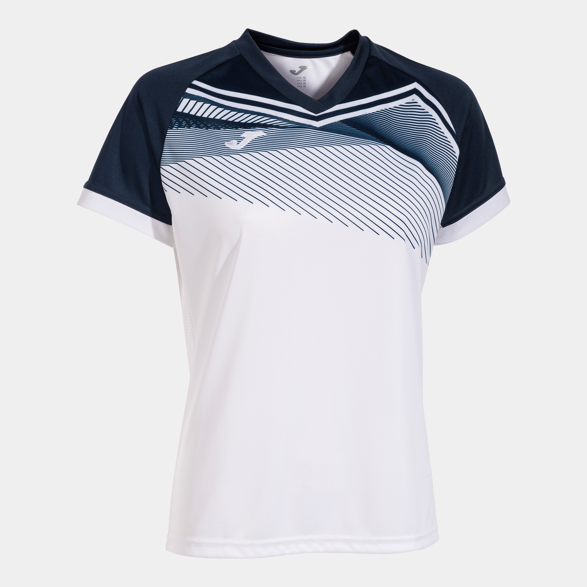 Футболка жіноча JOMA Supernova II 901066.203 M біла фото2