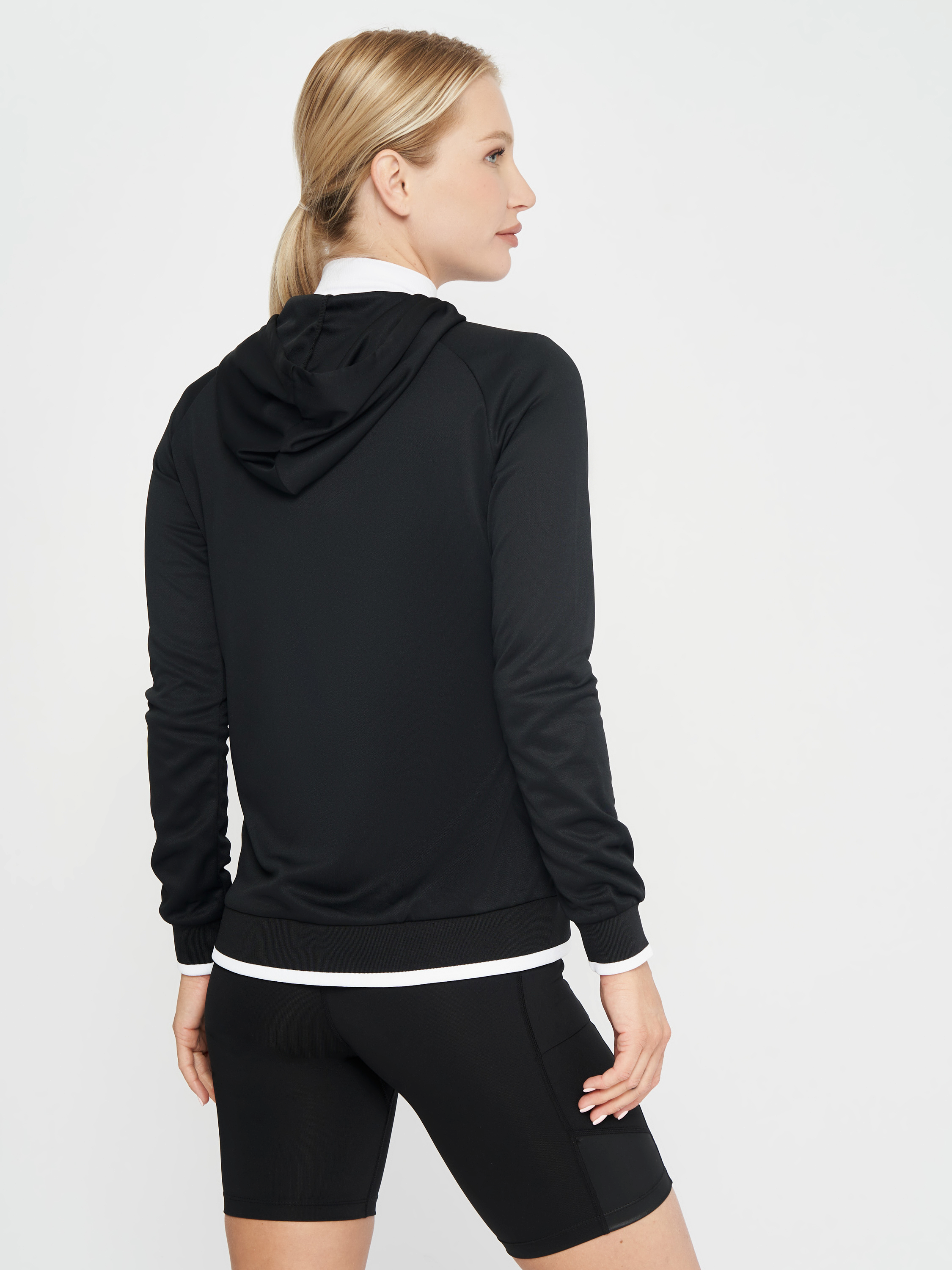 Толстовка жіноча JOMA Supernova II Hoodie 901067.102 M чорна фото2