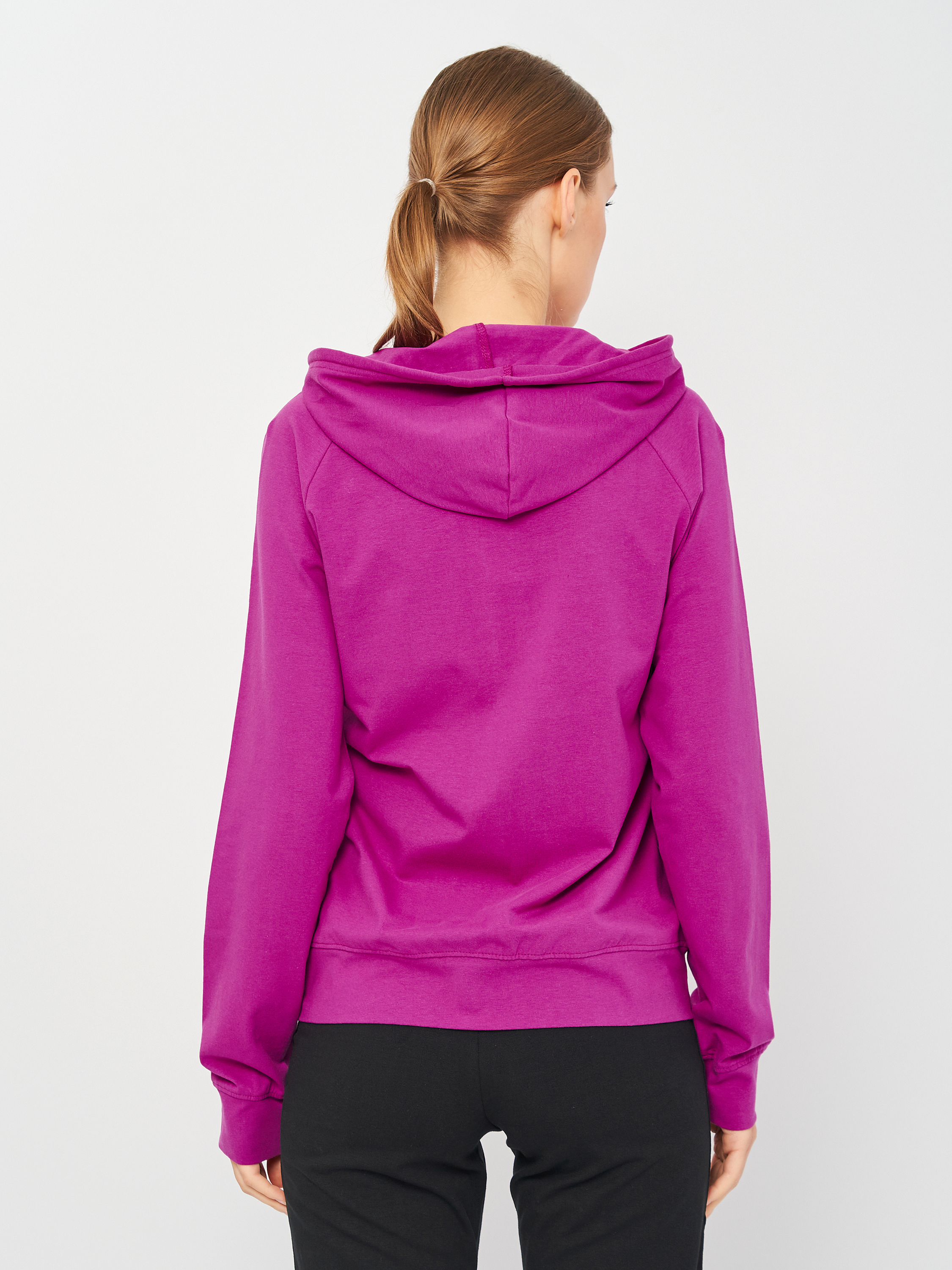 Толстовка жіноча JOMA Corinto Hoodie 901134.500 L фуксія фото2