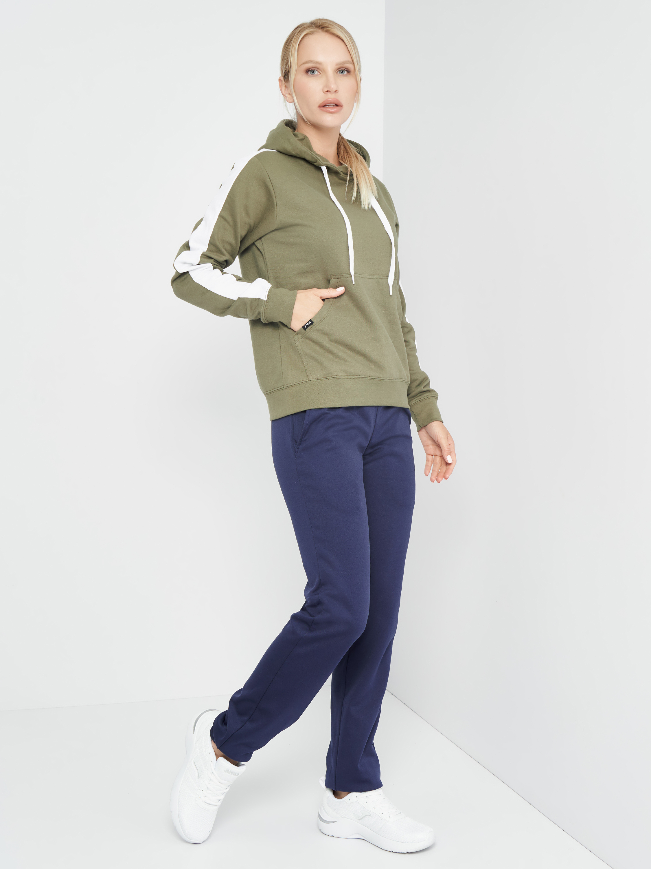 Худи женское JOMA Urban Street Hoodie 901541.472 M хаки фото3