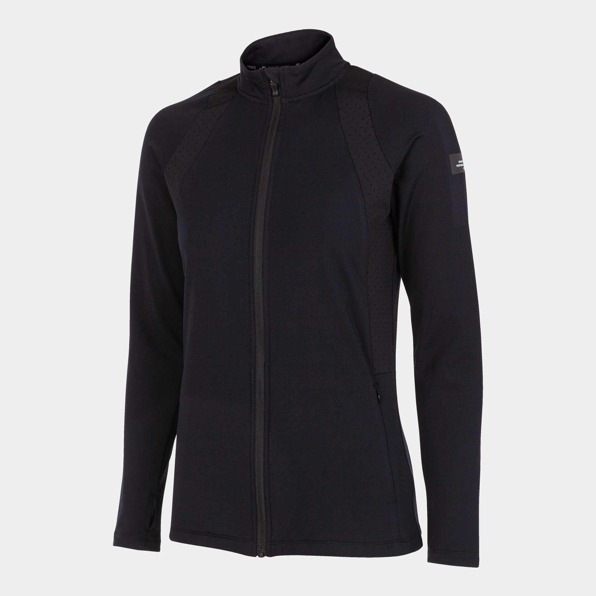 Кофта спортивна жіноча JOMA Zero Full 901605.100 L чорна фото5