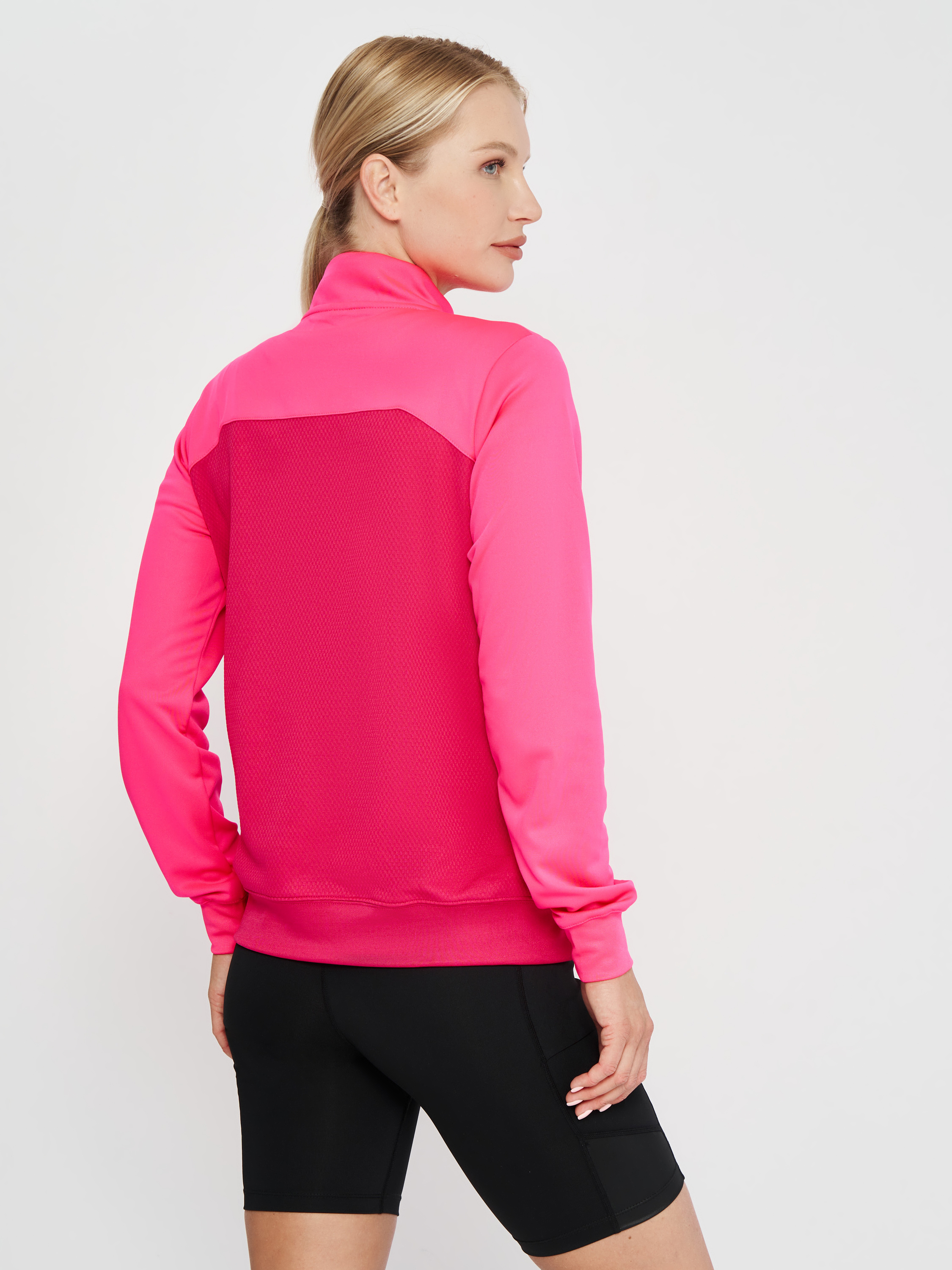 Кофта спортивна жіноча JOMA Winner II 901678.030 L рожева фото2