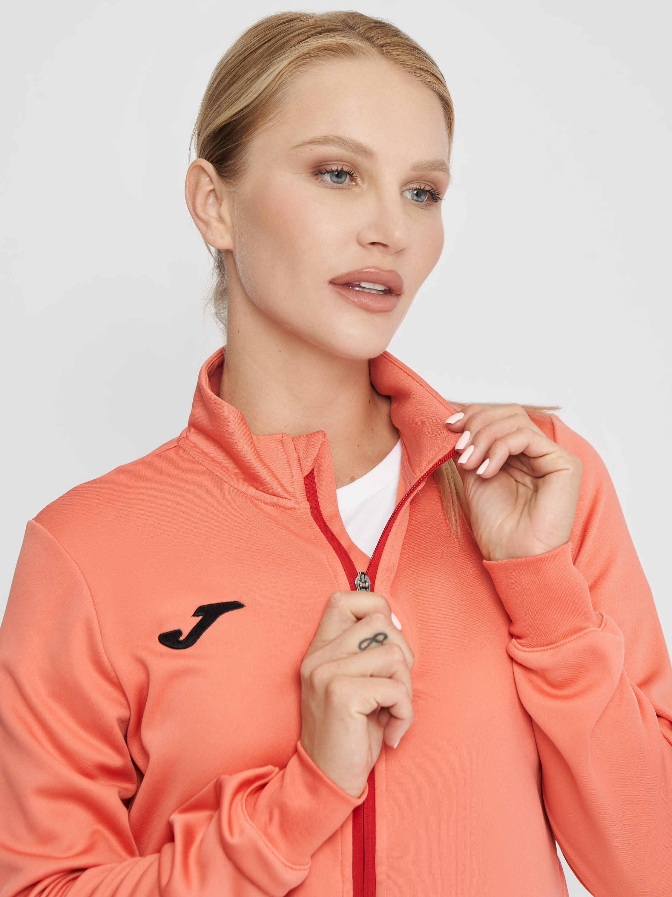 Кофта спортивна жіноча JOMA Winner II 901679.090 M помараначева фото5