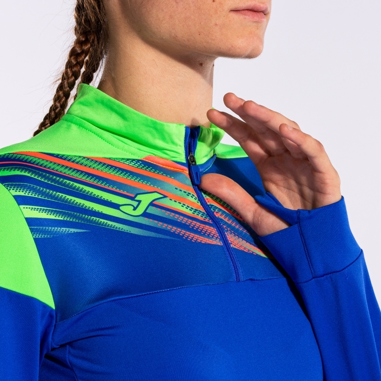 Кофта спортивна жіноча JOMA Elite 901810.722 M синя фото4