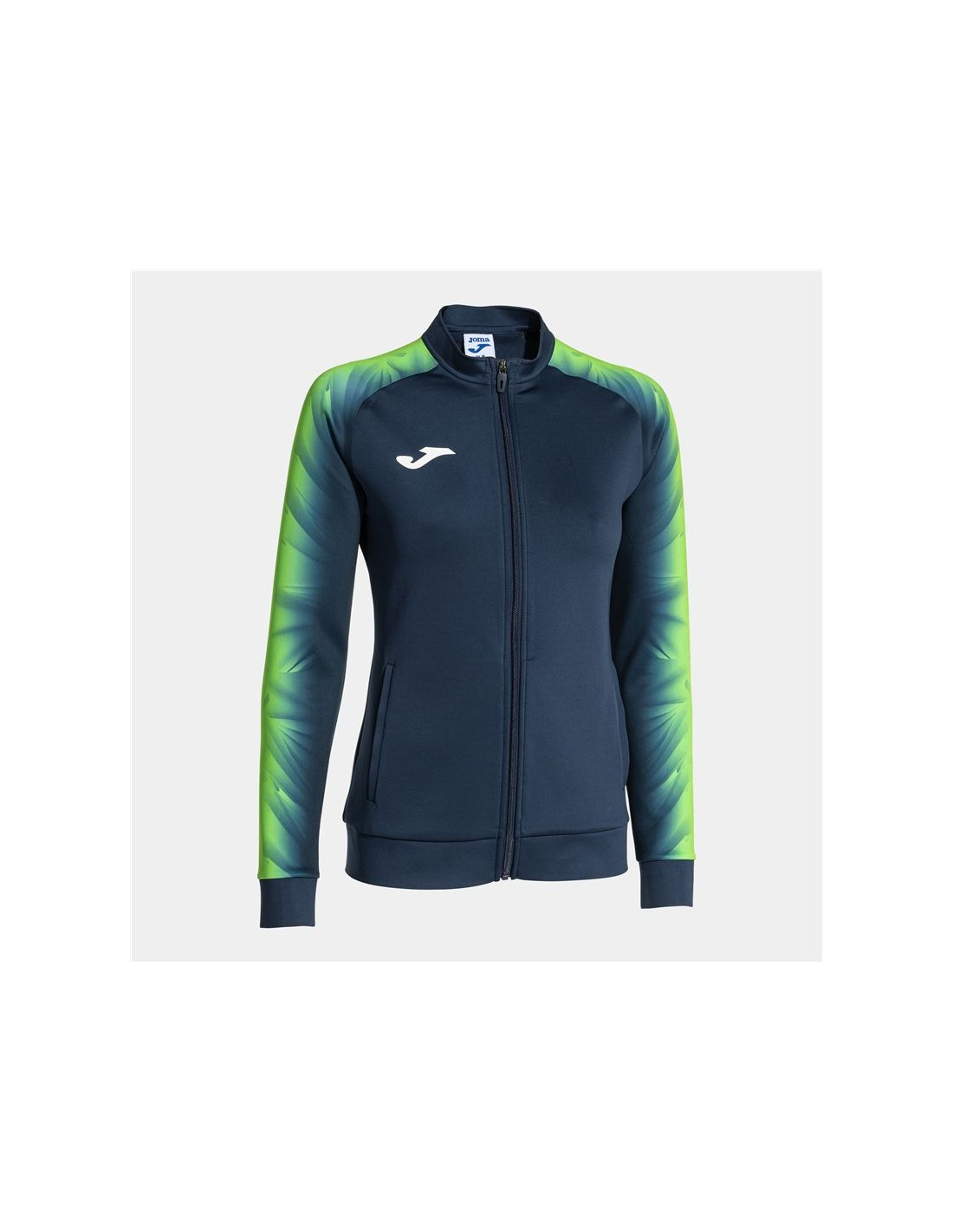 Кофта спортивна жіноча JOMA Sudadera Elite Xi 902255.317 M синя фото2