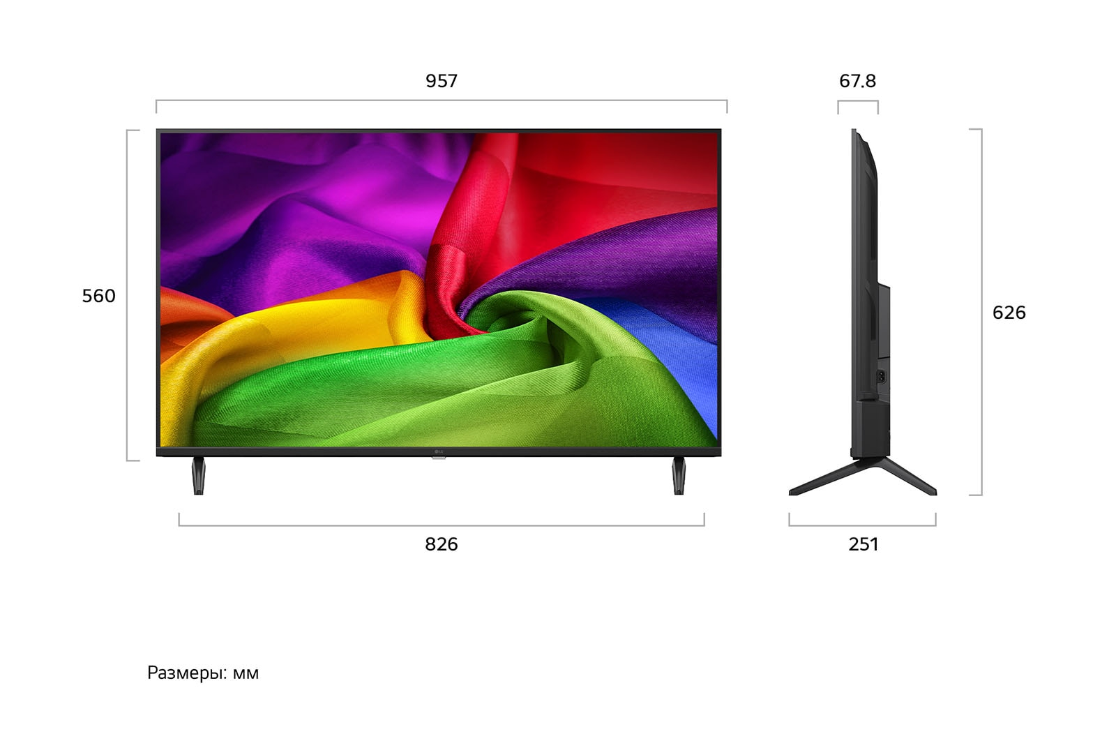 Телевизор LG 43NU800B6LC фото