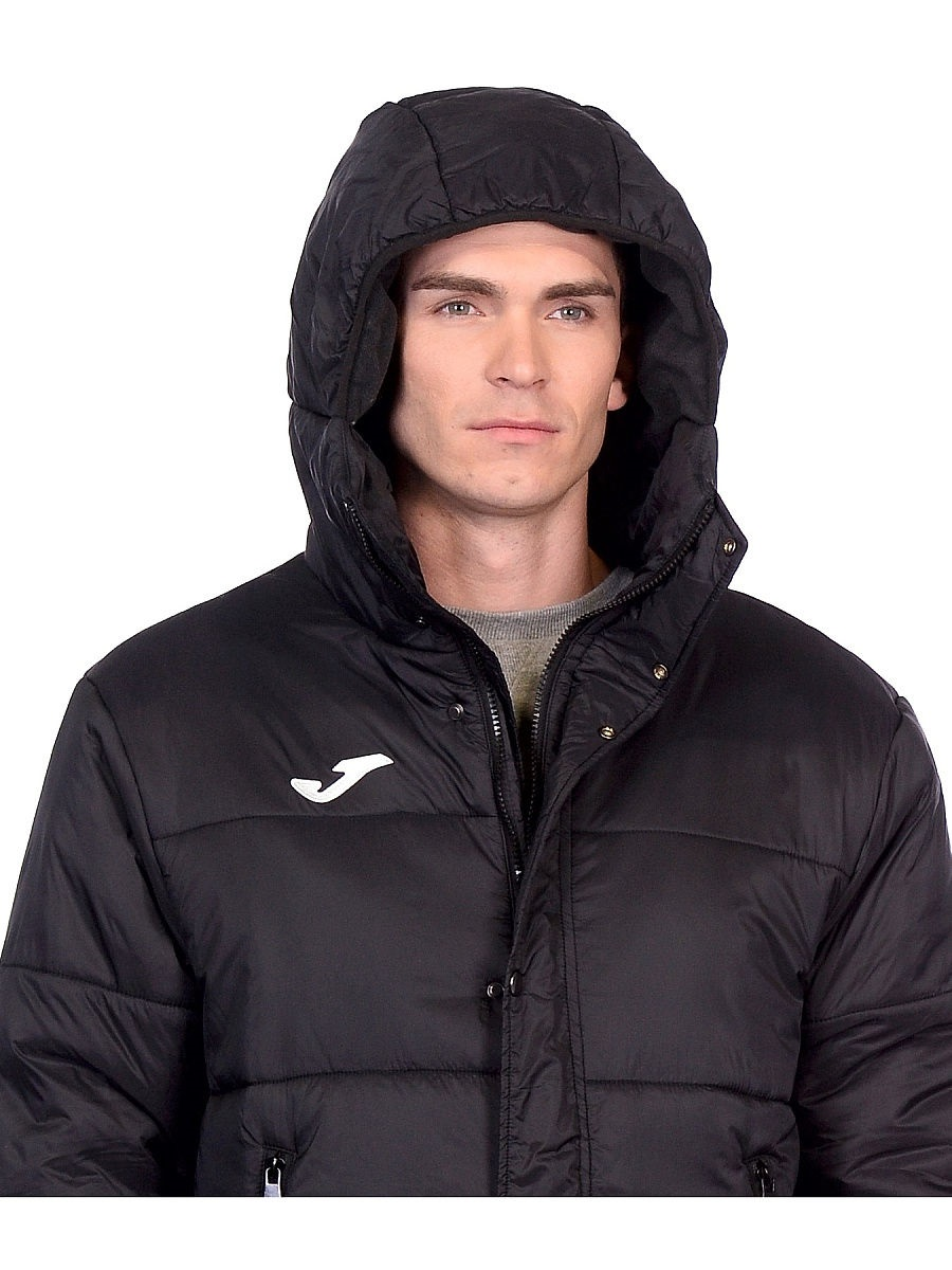 Куртка зимняя мужская JOMA Islandia Iii Anorak 101697.100 2XL черная фото4