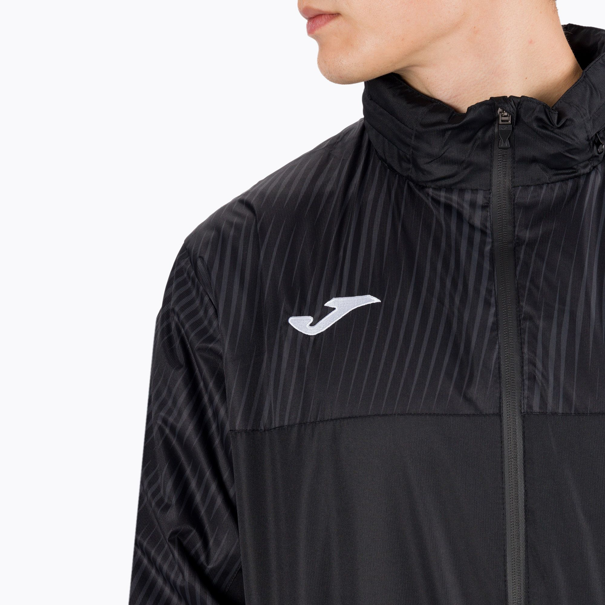 Вітровка чоловіча JOMA Montreal Raincoat 102848.100 M чорна фото5