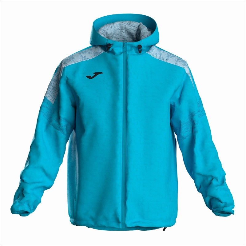 Вітровка дитяча JOMA Champions Viii Raincoat Blue 104374.010 3XS бірюзовая фото2