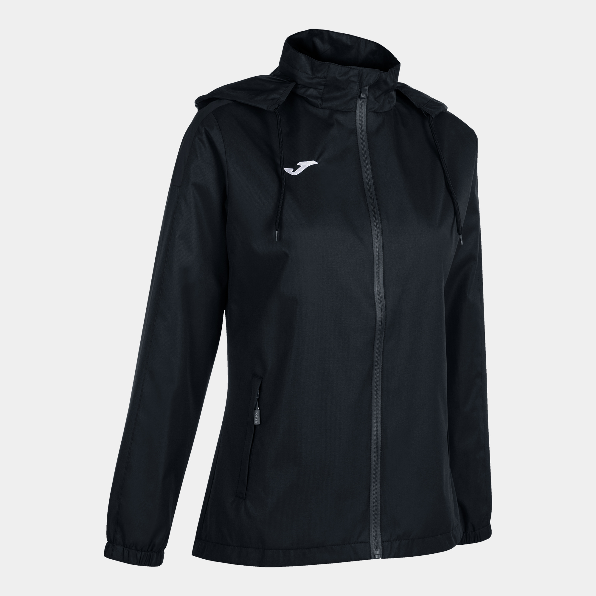 Вітровка жіноча JOMA Trivor Raincoat 901428.100 XS чорна фото4