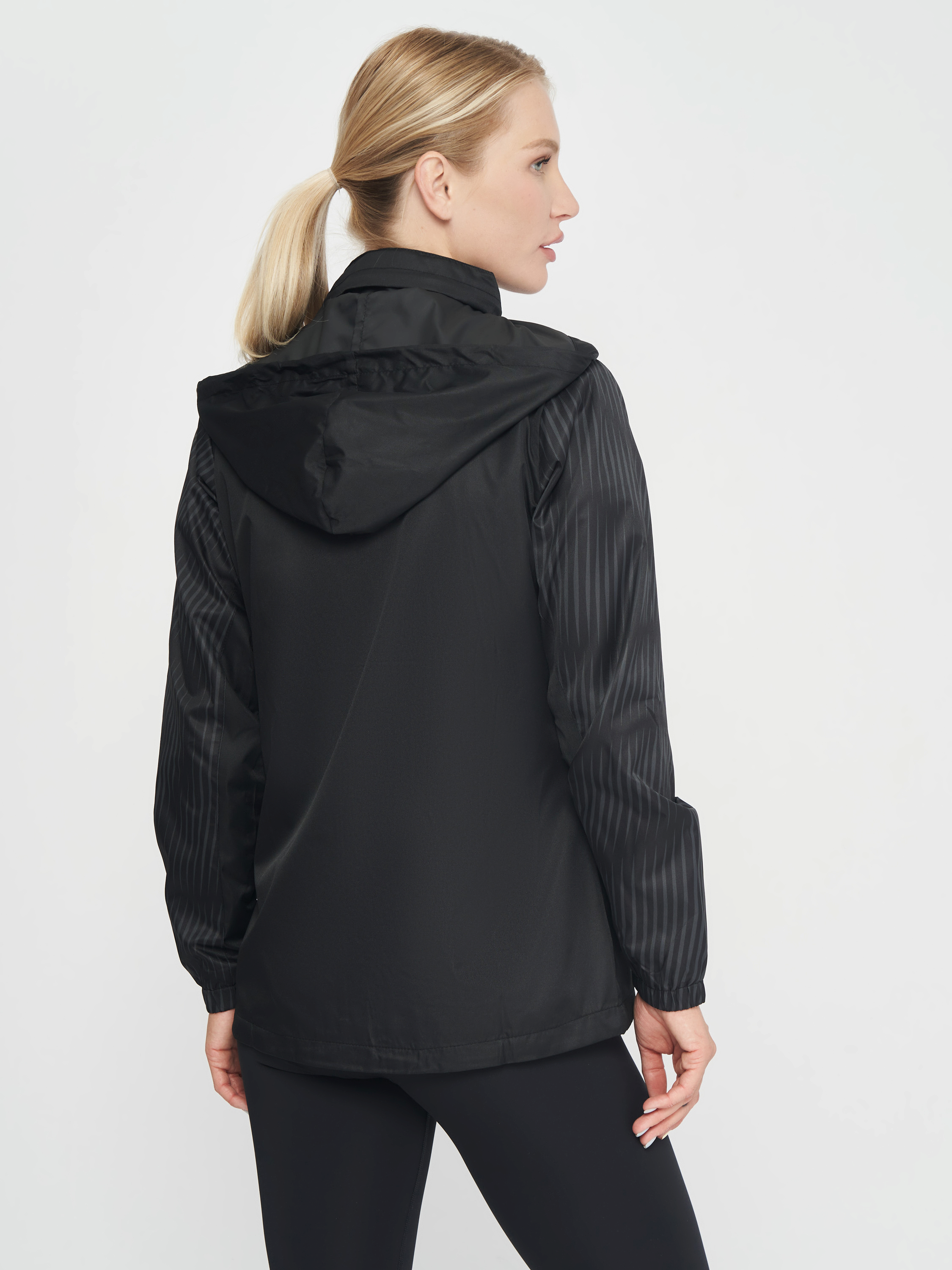 Вітровка жіноча JOMA Montreal Raincoat 901708.100 M чорна фото2