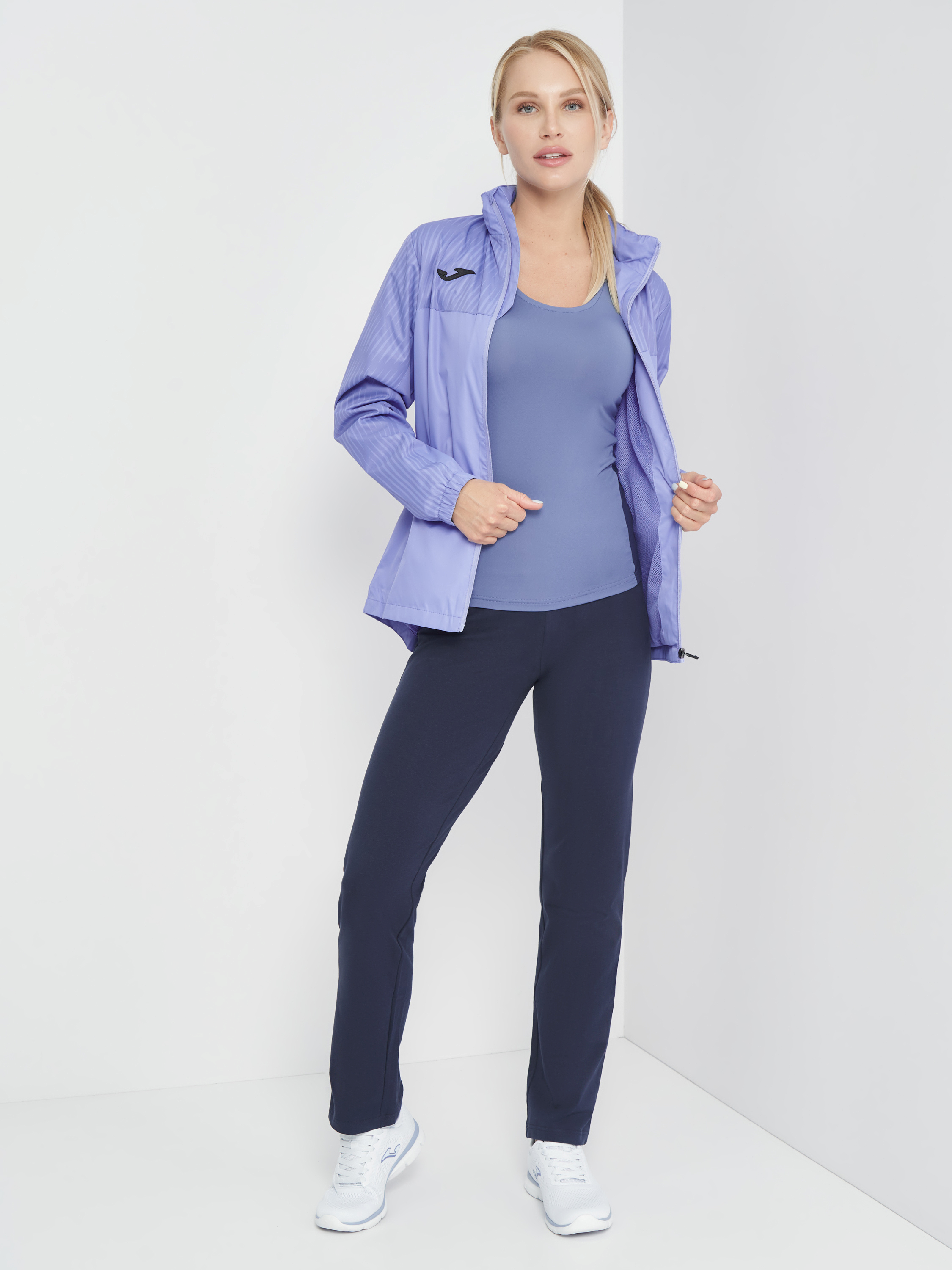 Ветровка женская JOMA Montreal Raincoat Blue 901708.731 XS голубая фото3