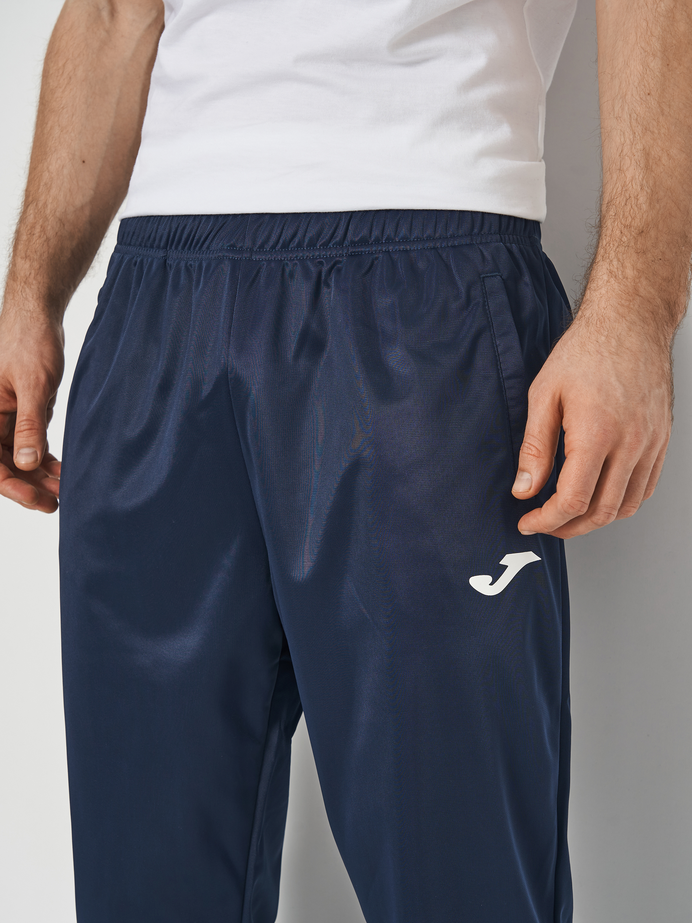 Спортивный костюм кофта, штаны мужской JOMA Columbus Tracksuit 102742.203 2XL белый фото8