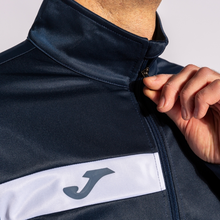 Спортивный костюм кофта, штаны мужской JOMA Columbus Tracksuit 102742.331 M синий фото4