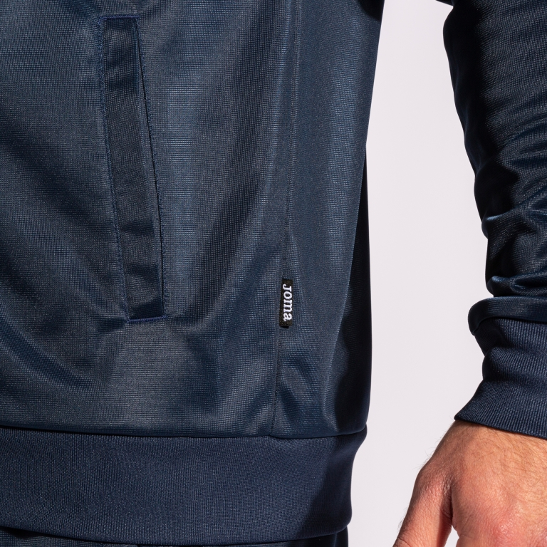 Спортивный костюм кофта, штаны мужской JOMA Columbus Tracksuit 102742.331 M синий фото5