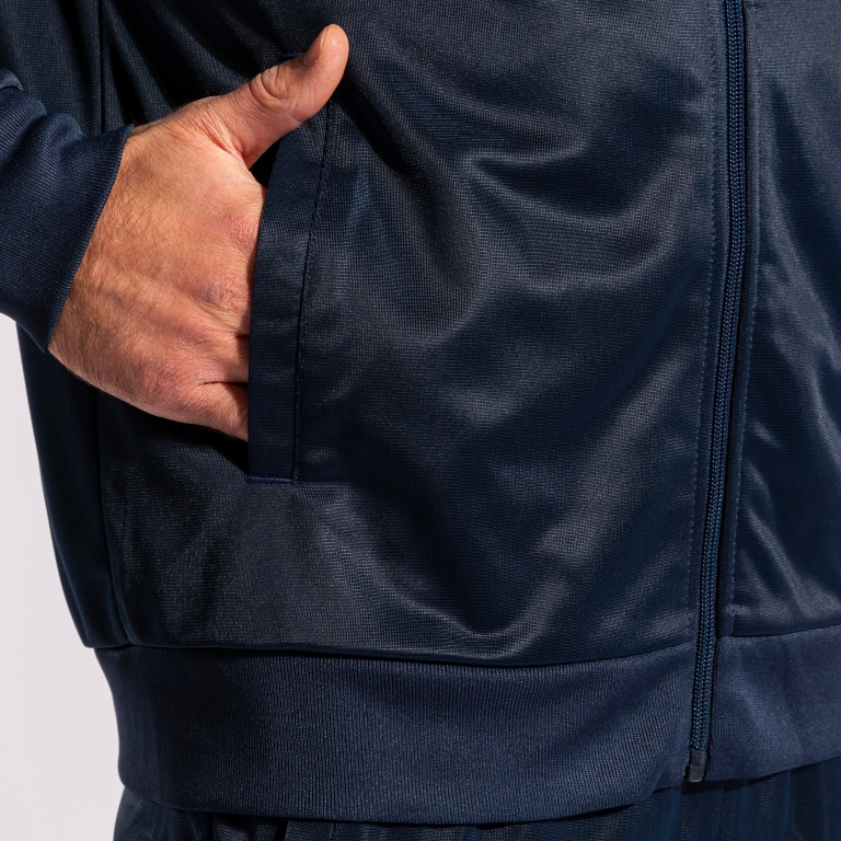Спортивный костюм кофта, штаны мужской JOMA Columbus Tracksuit 102742.331 M синий фото6