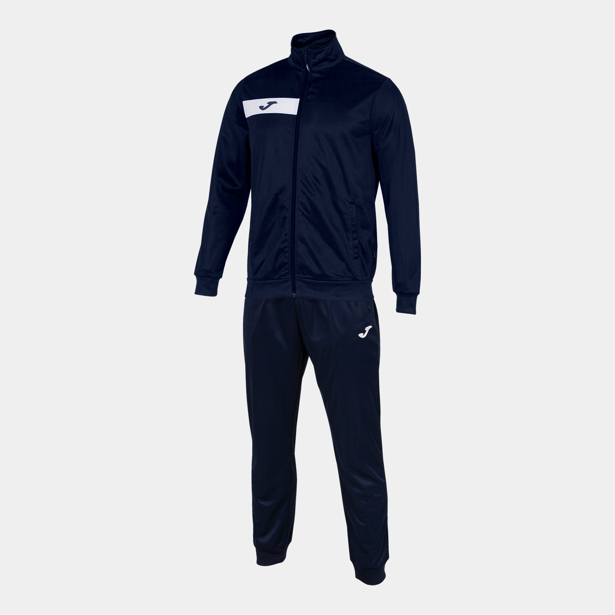 Спортивный костюм кофта, штаны мужской JOMA Columbus Tracksuit 102742.331 M синий фото8